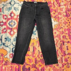 Boyish Women's Black Straight Leg Jeans